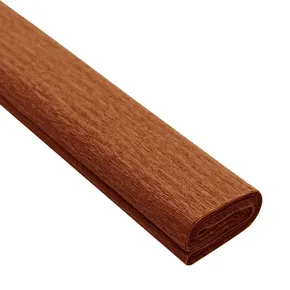 Krepový papier hnedý